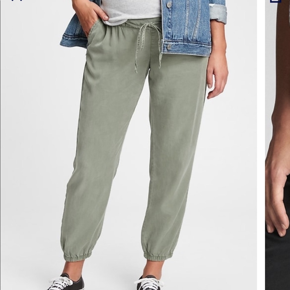 Maternity jawstring joggers